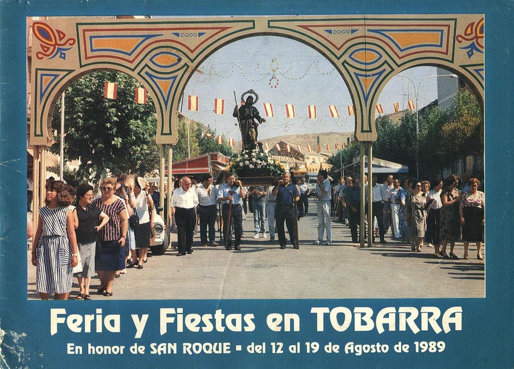 Feria y fiestas en honor a San Roque 1989 Tobarra